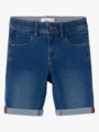 Name It Silas Slim Denim Long Shorts Medium Blue Denim