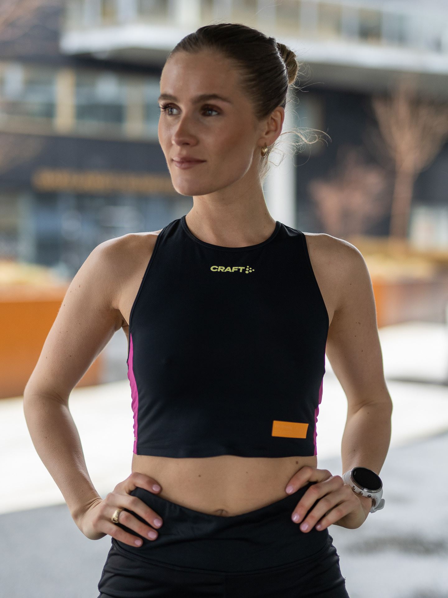 Craft PRO Hypervent Cropped Top Black