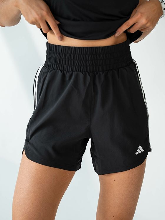 adidas Pacer Woven High Short Black / White