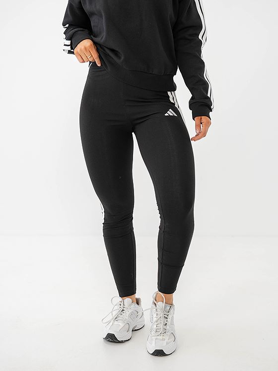 adidas 3-Stripes SJ Leggings Black