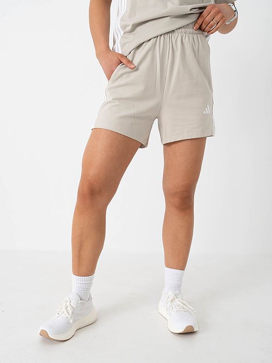 adidas 3-Stripes SJ Shorts Beige