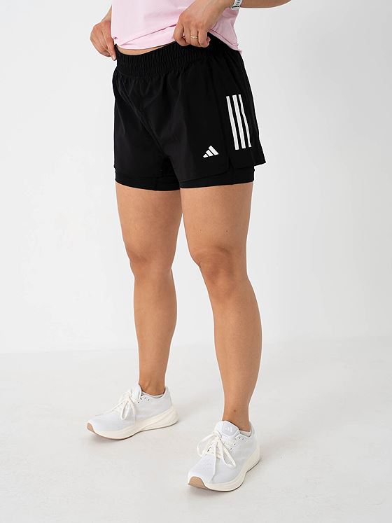 adidas Own The Run B 2in1 Shorts Black