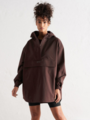 Aim'n Oversized Anorak Cacao