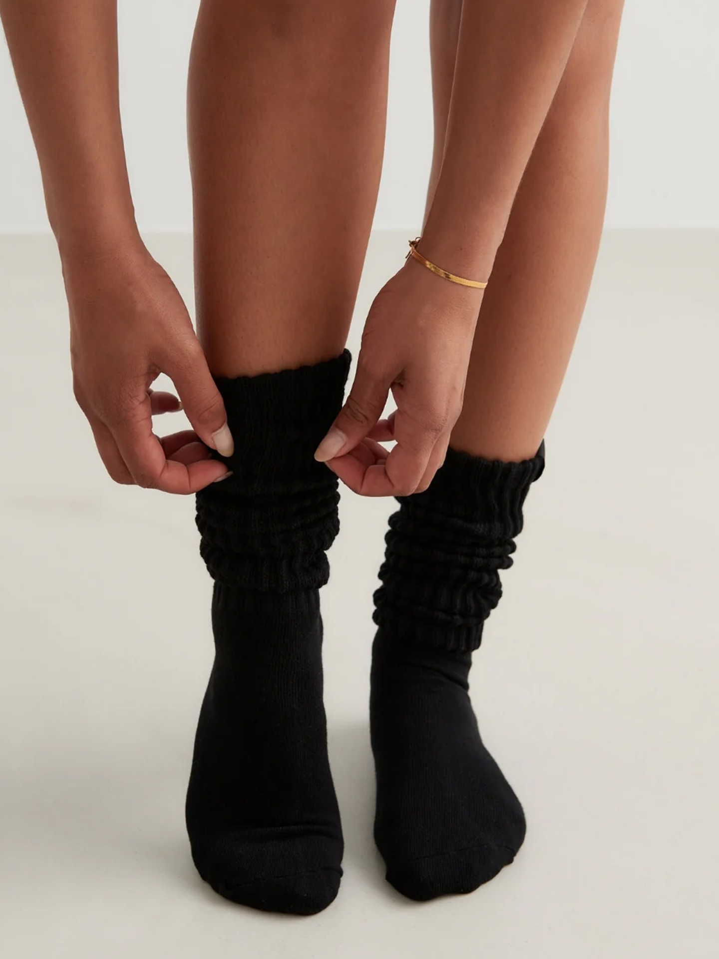 Aim'n Slouch Socks Black