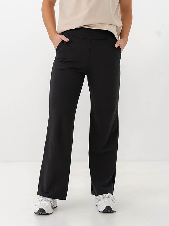 Aim'n Sense Wide Petite Pants Black