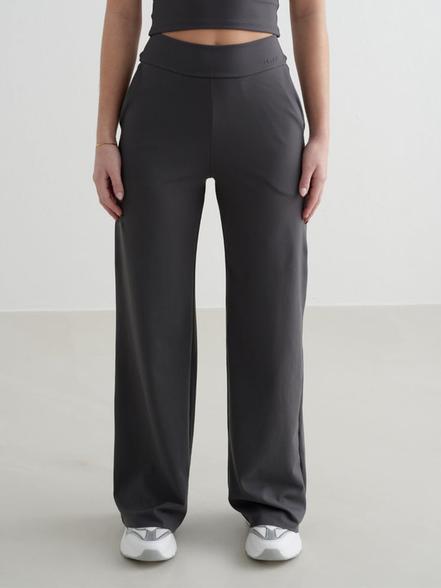 Aim'n Sense Wide Petite Pants Shadow Grey