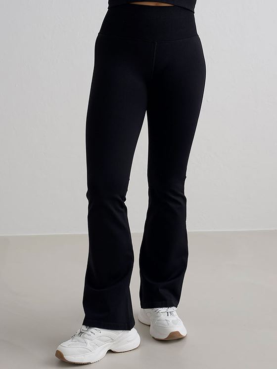 Aim'n Shape Seamless Flare Petite Tights Black