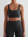 Aim'n Ribbed Seamless Bra Shadow Grey