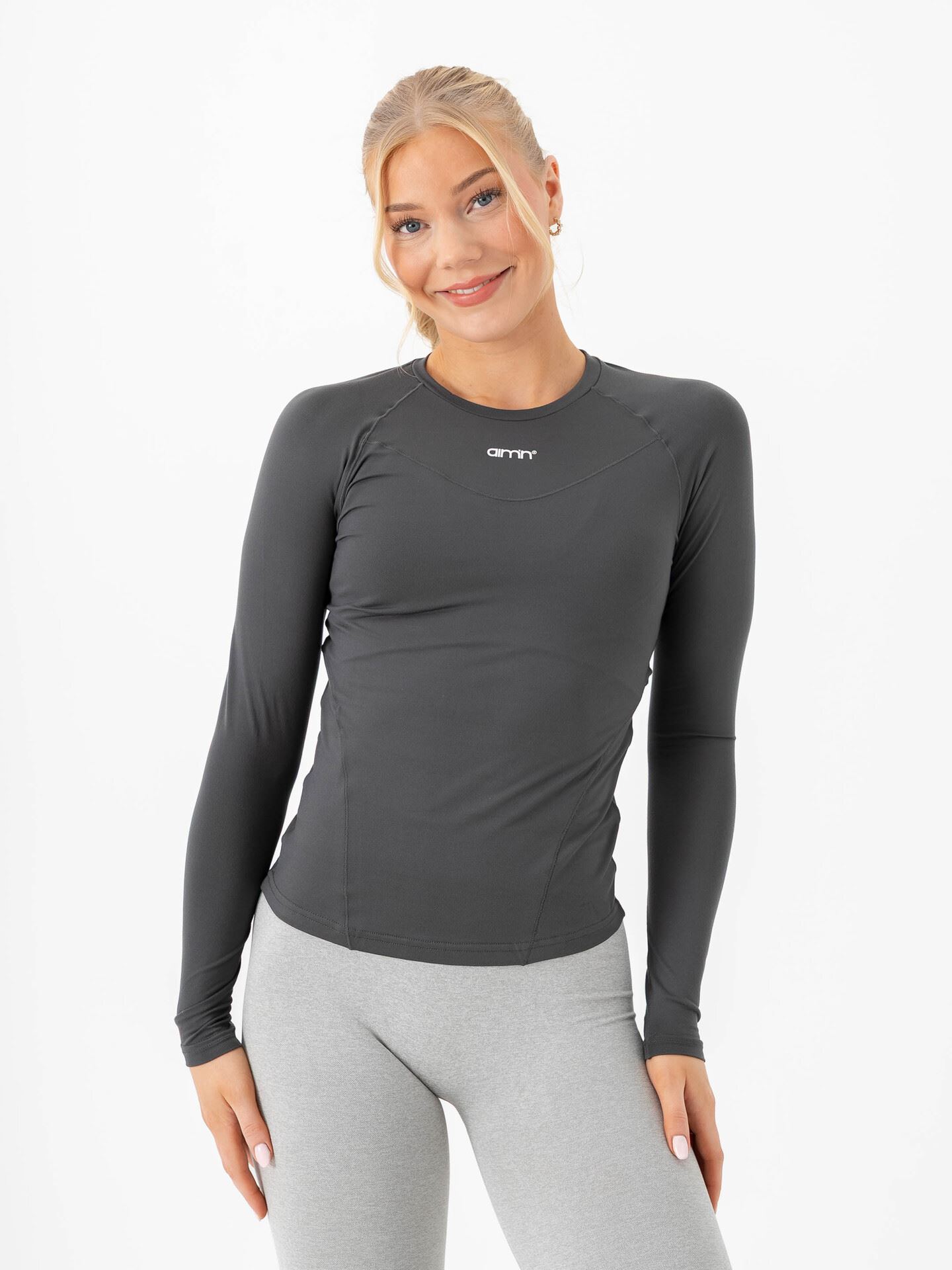 Aim'n Soft Basic Long Sleeve Shadow Grey