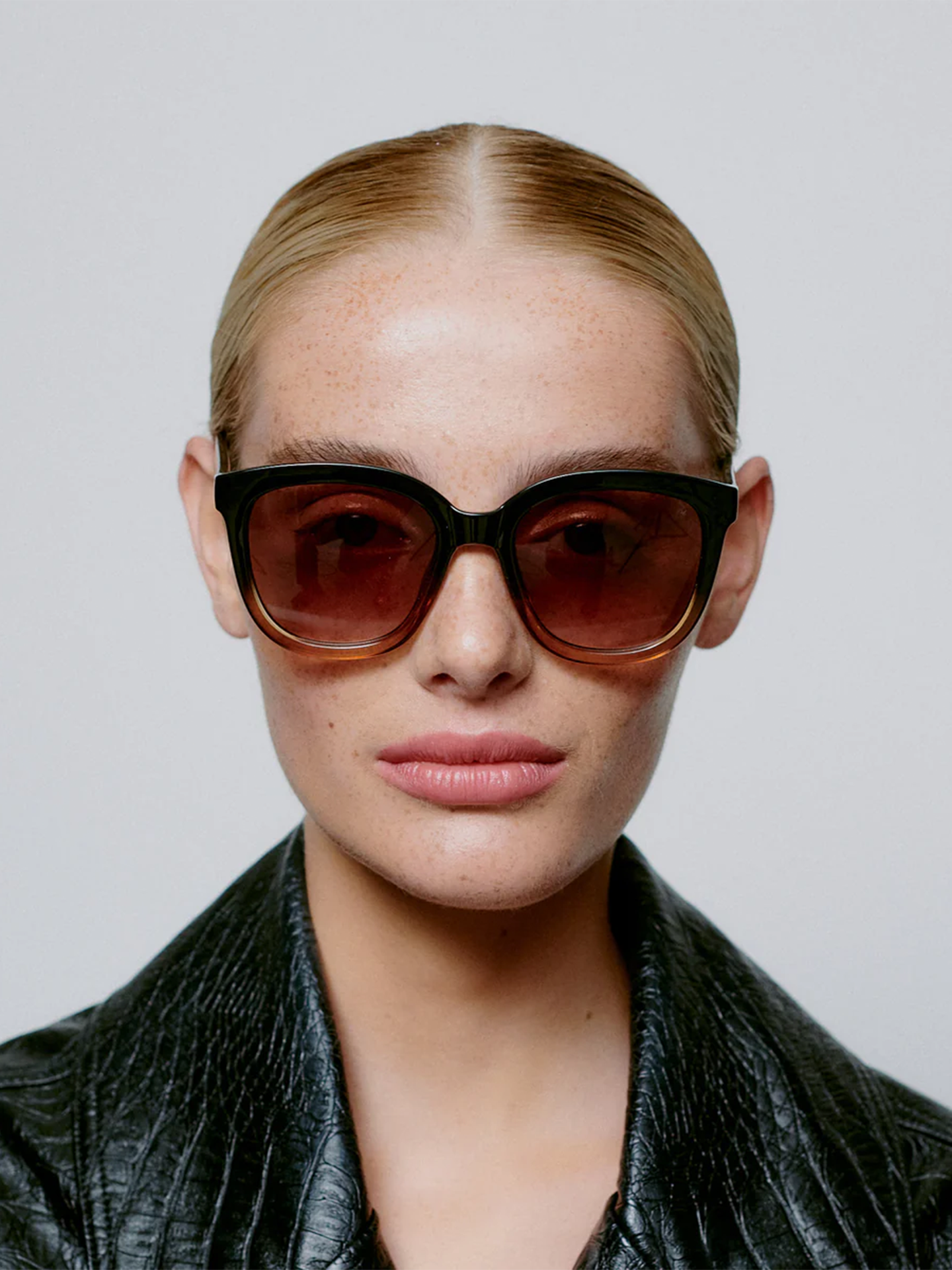 A. KJÆRBEDE Billy Black/Brown Transparent