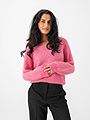 American Dreams Milana Long Sleeve Alpaca Pullover Pink