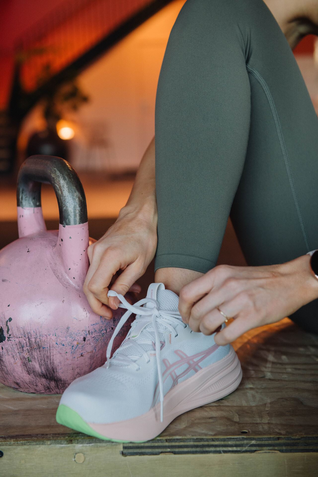 ASICS Gel-Pulse 17 White / Pearl Pink