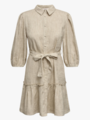 A-View Linen dress Light Sand