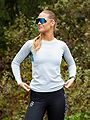 Dæhlie Training Tech Long Sleeve Moonstone Blue