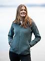 Bergans Kamphaug Knitted Hoodie Grey Sage