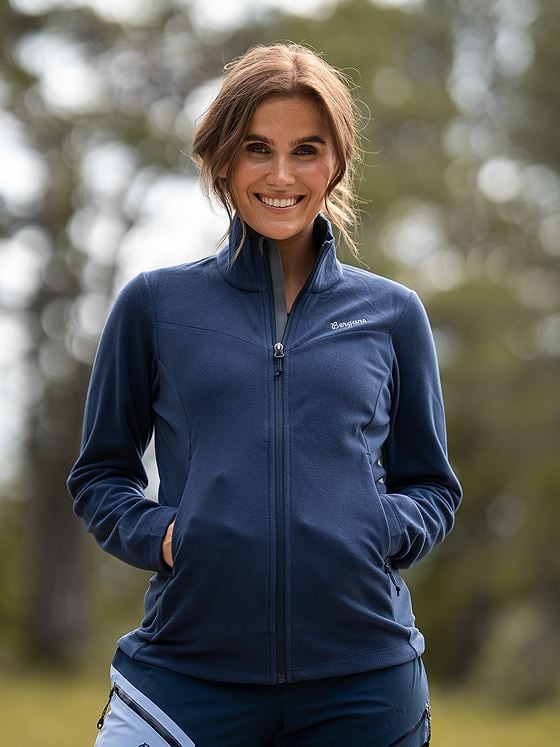 Bergans Finnsnes Fleece Jacket Navy Blue