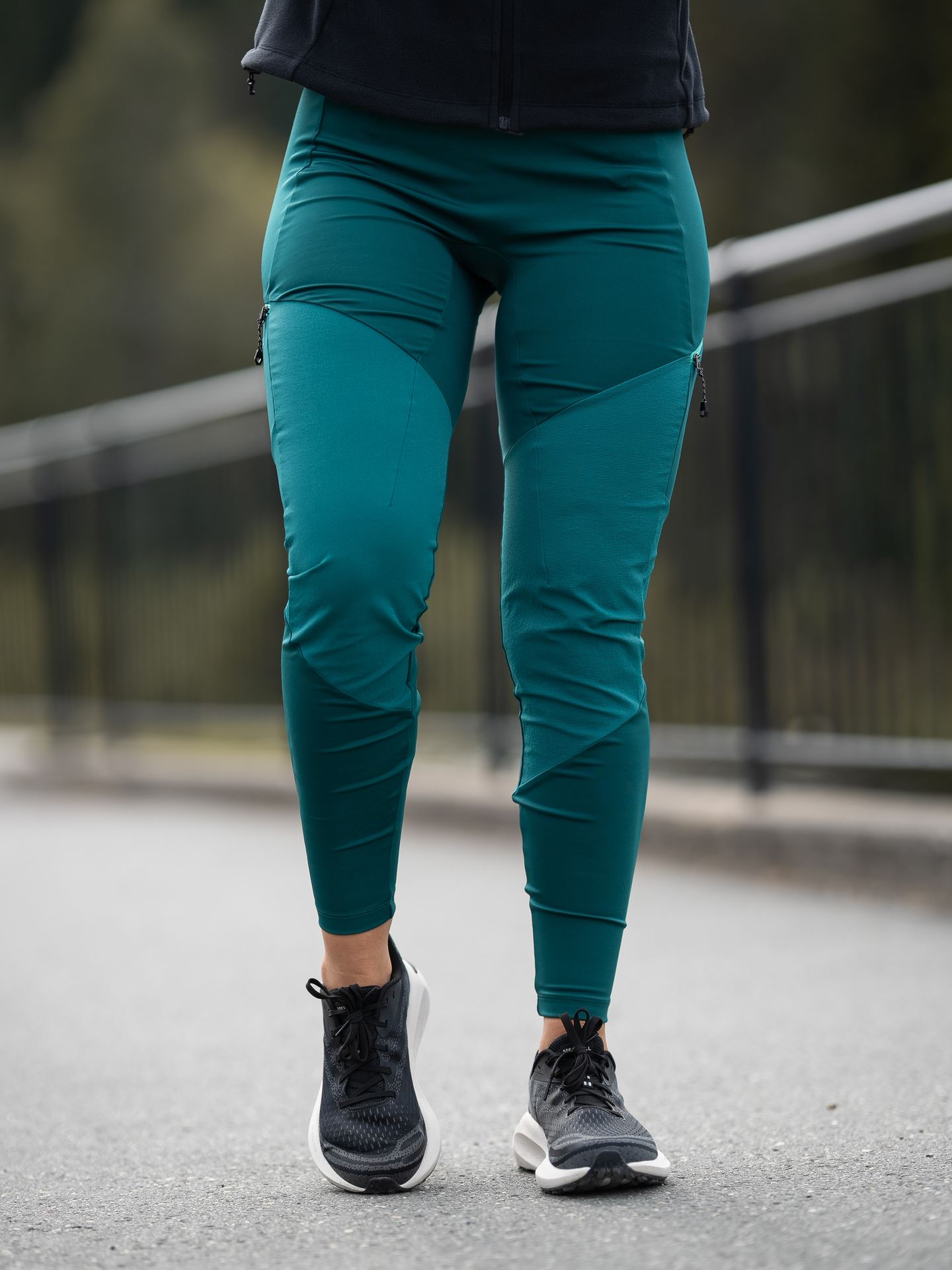 Bergans Tind Vertical Rock Tights Women Malachite Green