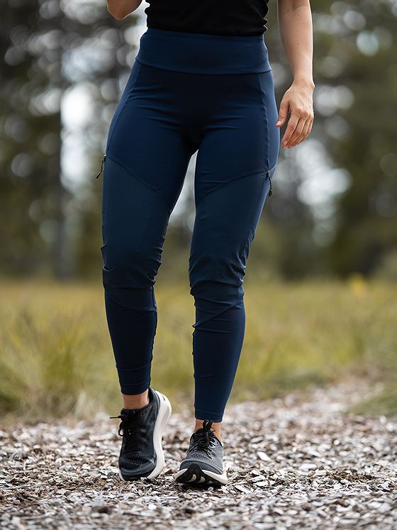 Bergans Tind Vertical Rock Tights Women Navy Blue