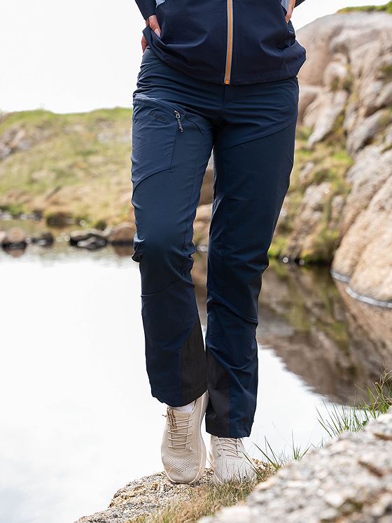 Bergans Tind Softshell Pants Women Navy Blue