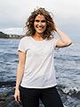 Bergans Whenever Merino Tee Women Vanilla White