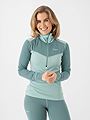Bergans Inner:Dual Merino Half Zip Women MintCrush