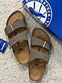 Birkenstock Arizona Birko-Flor Dark Brown