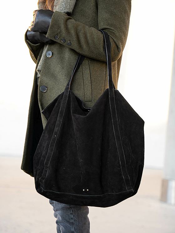 Becksöndergaard Suede Eden Bag Black