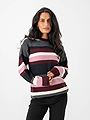 B.YOUNG Onema O-Neck Knit Port Royale Melange Stripe