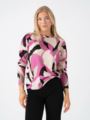 B.YOUNG Pieta All Over Print Top Philox Pink