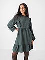 B.YOUNG Janva Frill Short Dress Green Gables