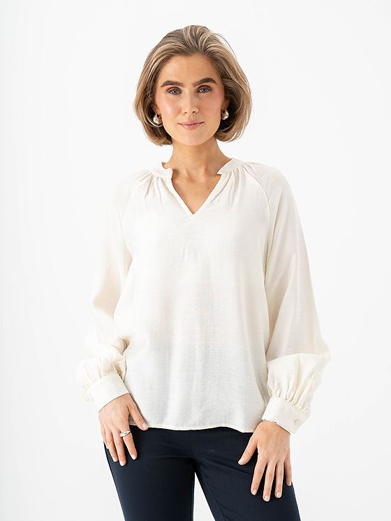 B.YOUNG Irmine Blouse Marshmallow
