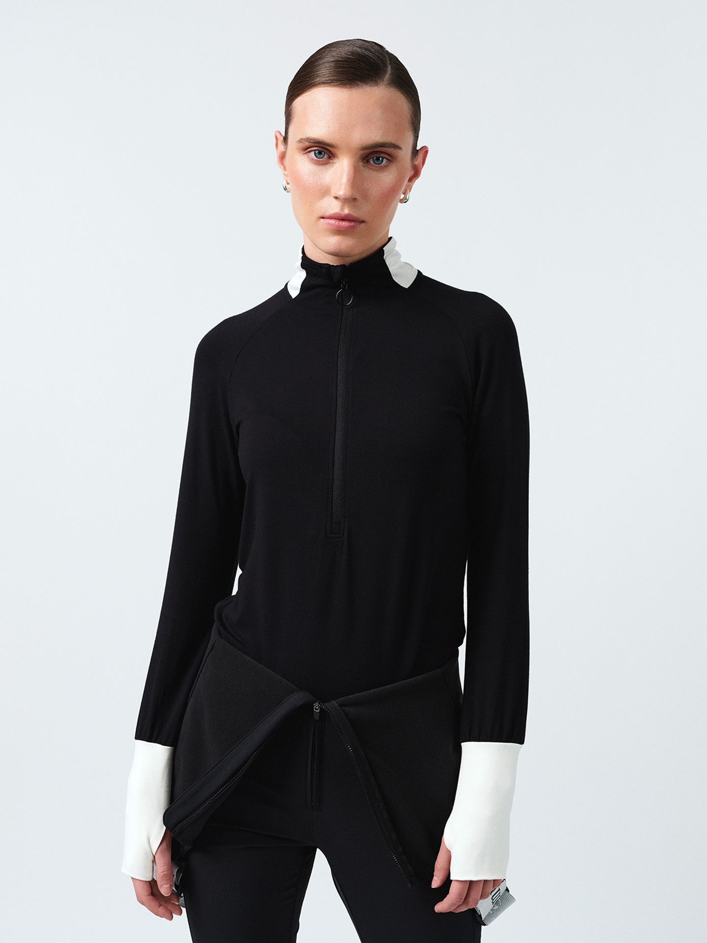 Comprimé Aprés Half Zip Black