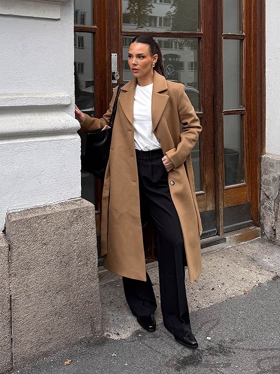 Comprimé Wool Coat Beige