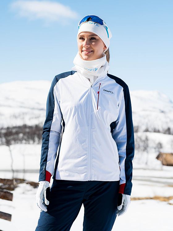 Craft Nor Advance Nordic Training Jacket 2 White-Blaze