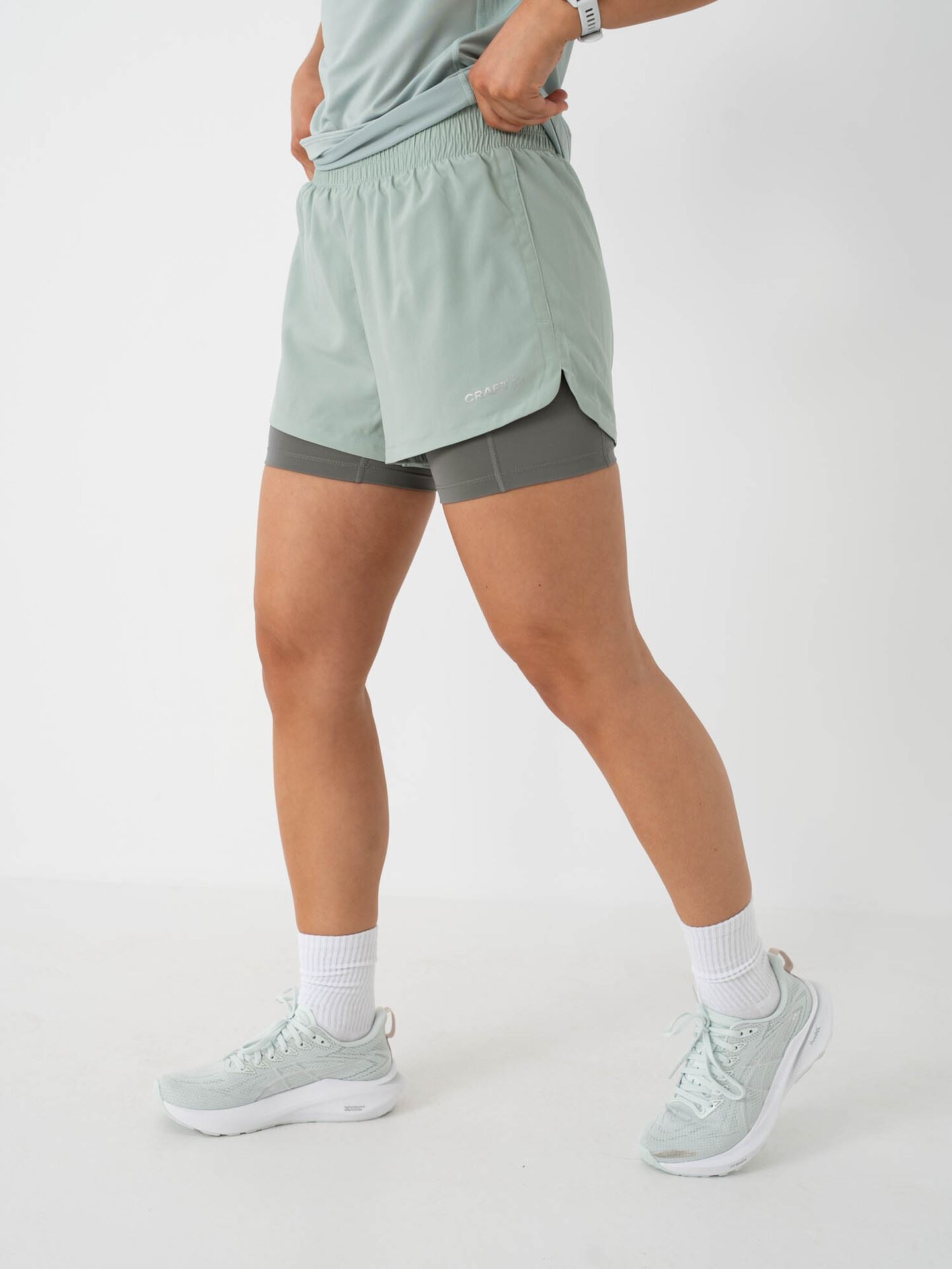 Craft Advance Essence 2-in-1 Shorts 2 Glacial
