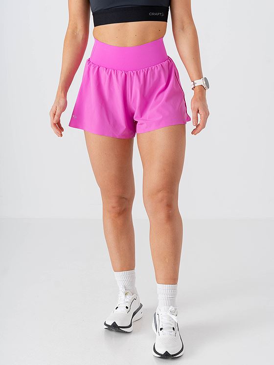 Craft Hypervent Wide Shorts Magenta