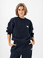 American Vintage Plizzy Sweatshirt Crew Neck Navy vintage