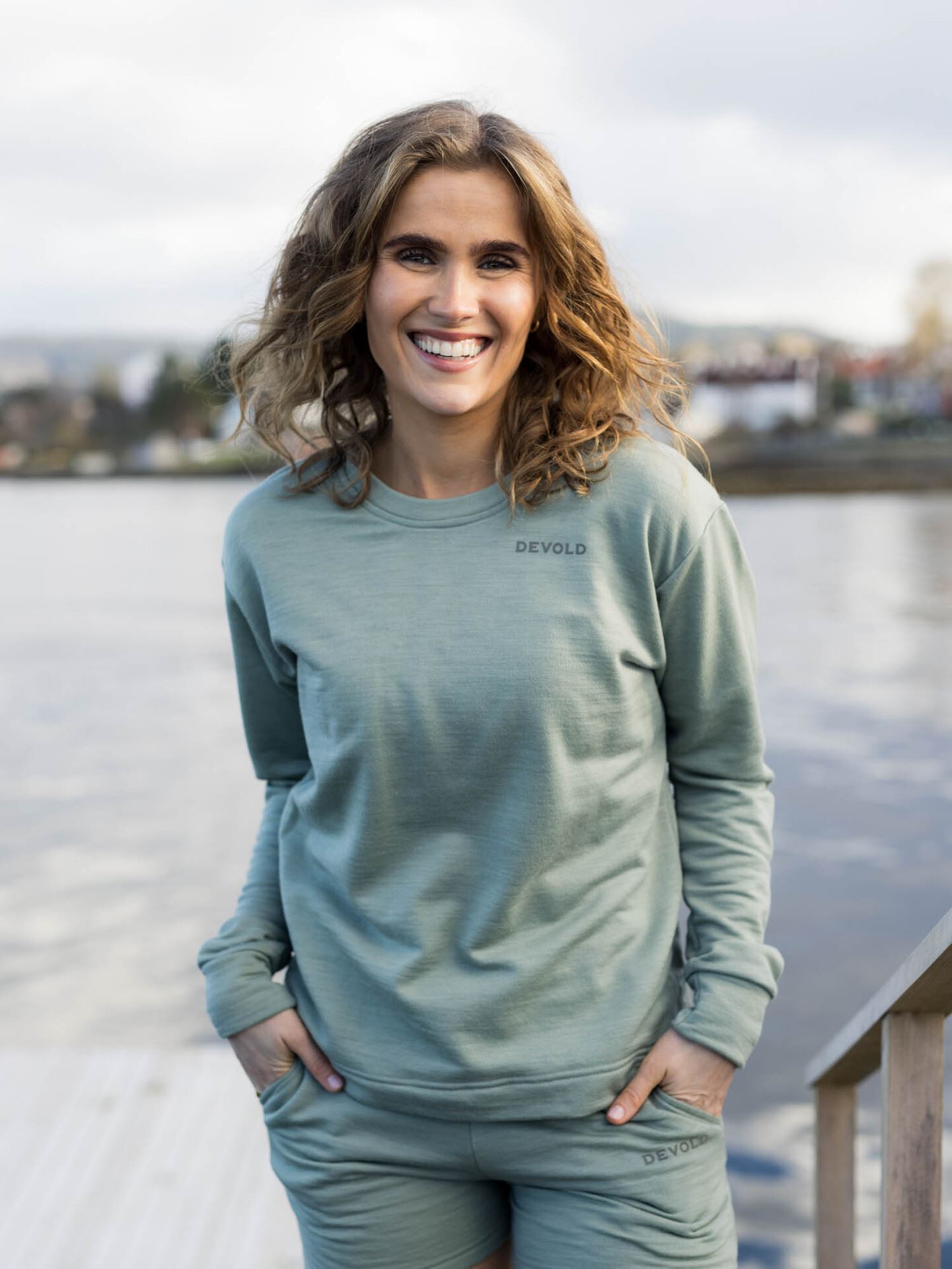 Devold Everyday Crew Woman Fog