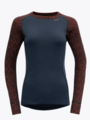 Devold Duo Active Merino 205 Shirt Woman Blå