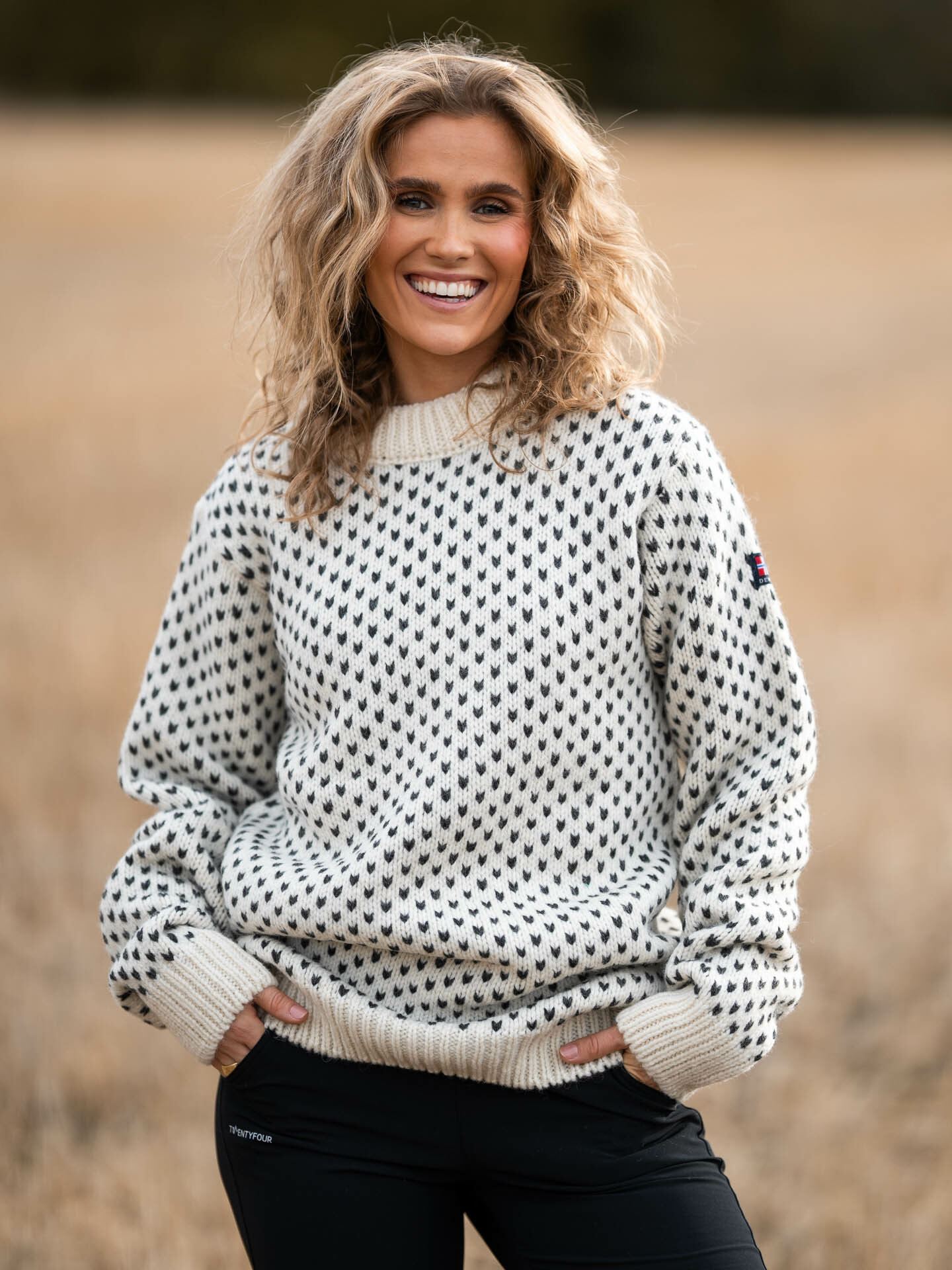 Devold Nordsjø Wool Sweater Offwhite