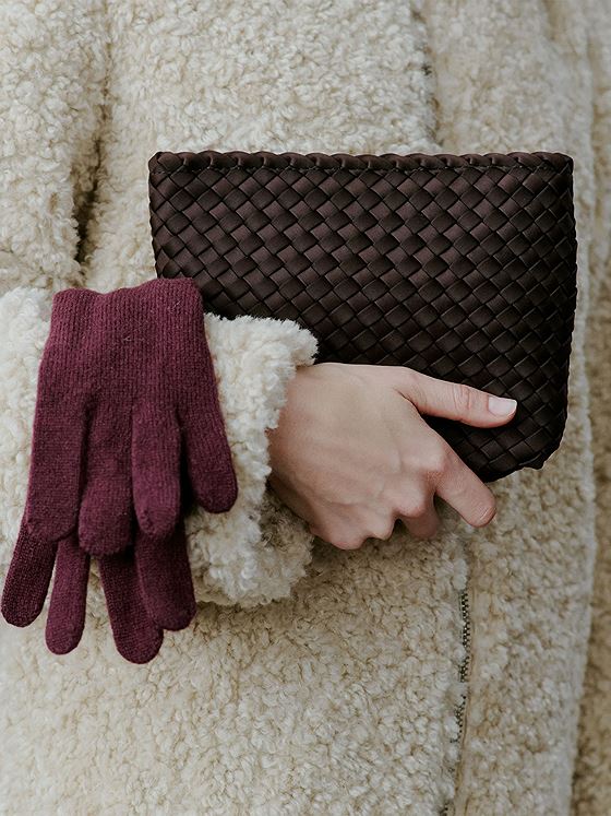 DAY ET Day Braiding Pouch S Chocolate Plum