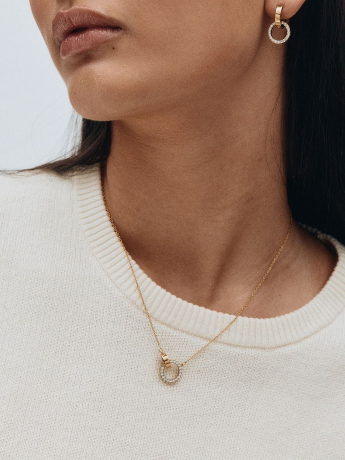 Edblad Eternal Orbit Necklace Gold Gold