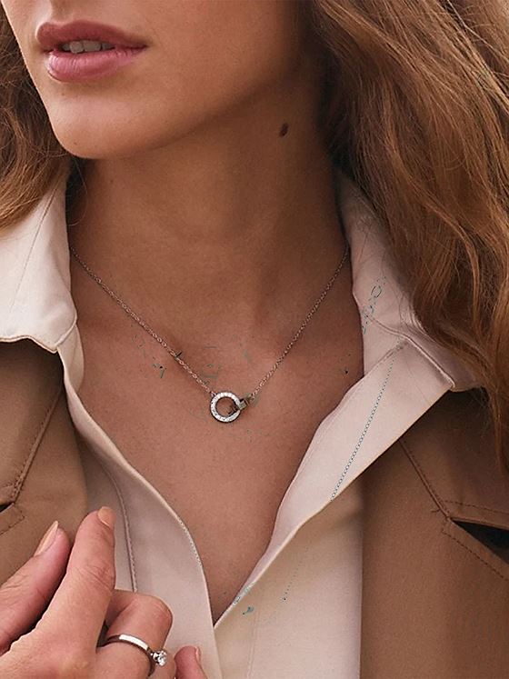 Edblad Eternal Orbit Necklace Steel Steel