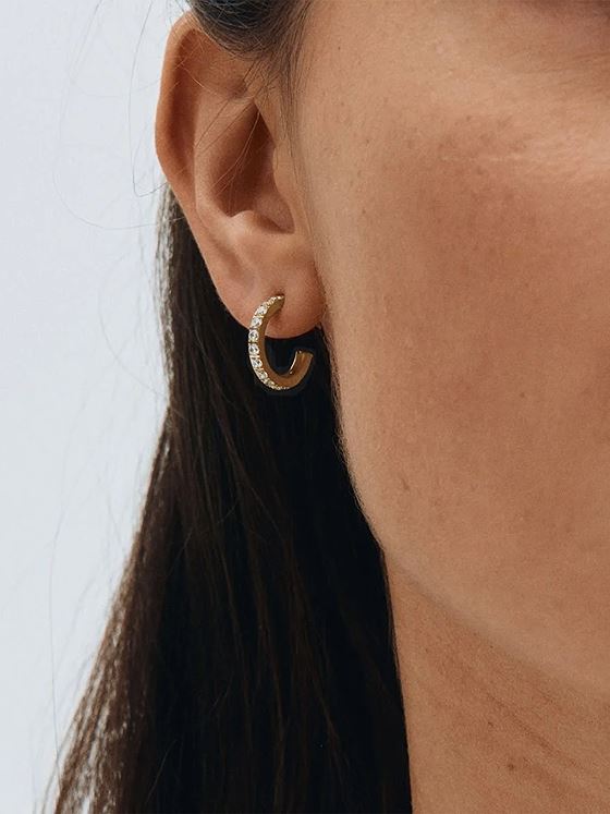 Edblad Glow Earrings Gold Gold