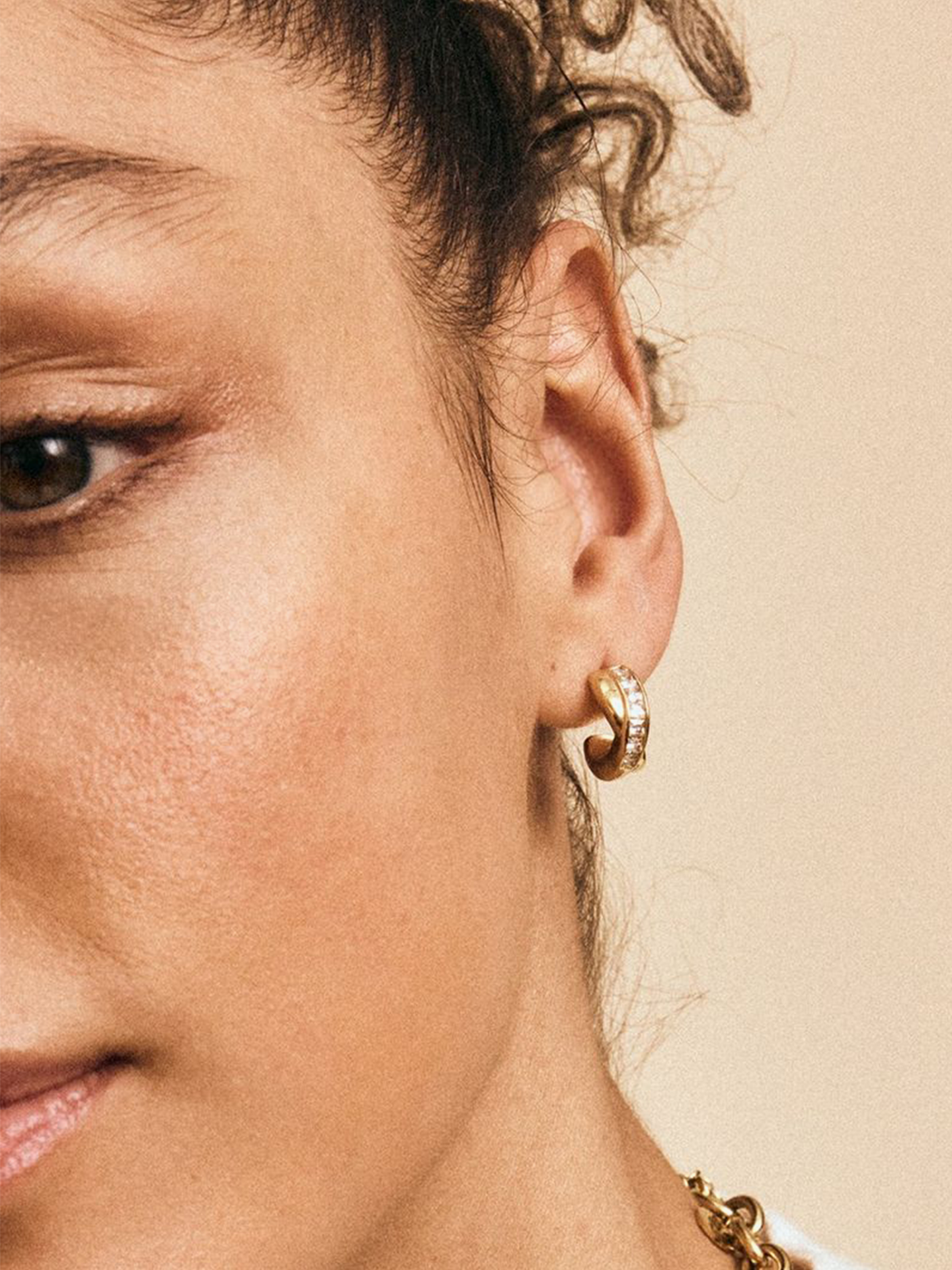 Edblad Andorra Creoles Duo S Gold Gold