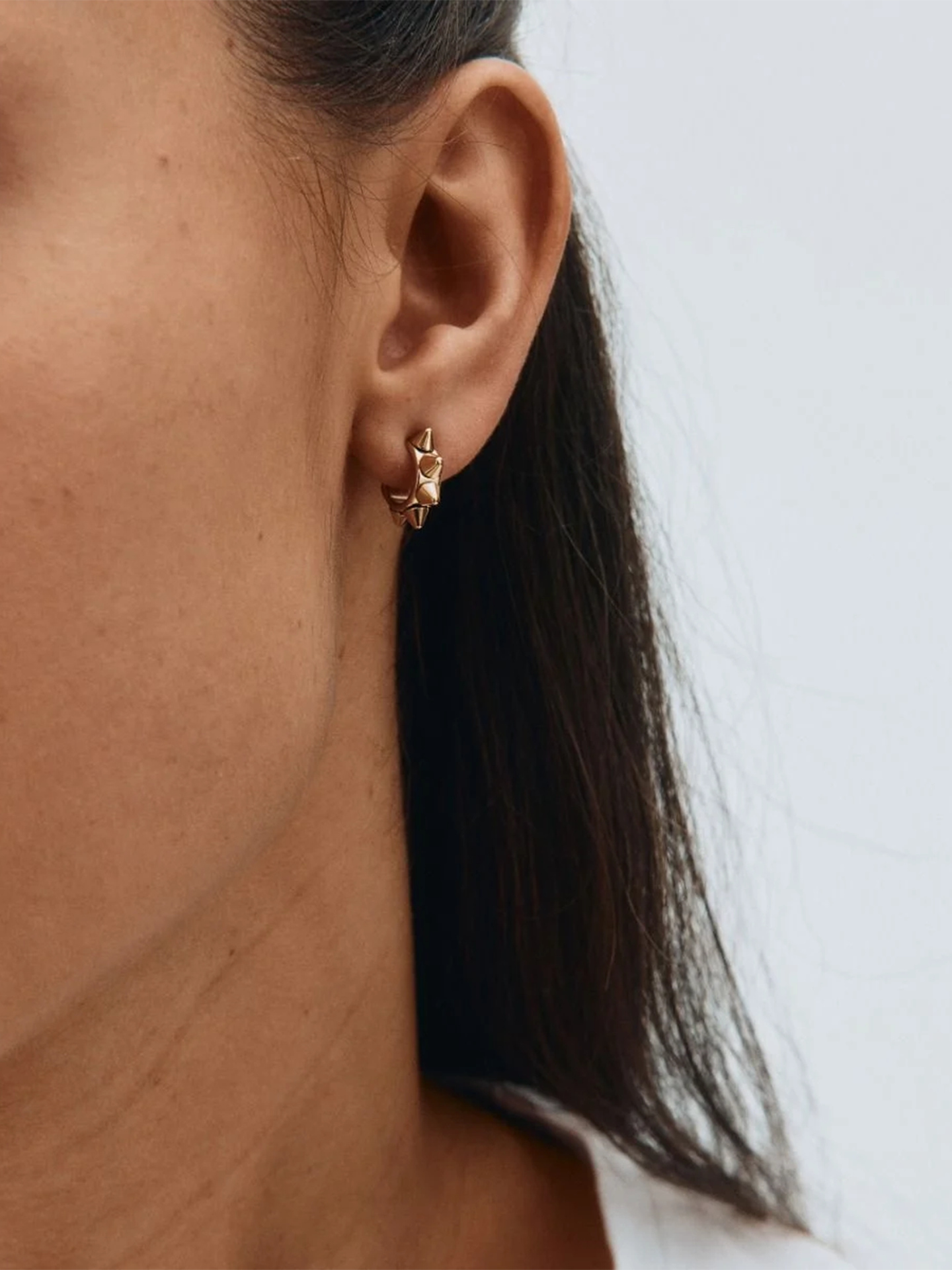 Edblad Peak Creoles Mini Gold Gold