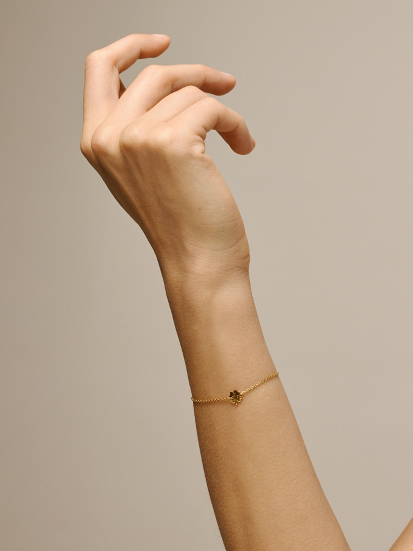 ENAMEL Copenhagen Four-Leaf Clover Bracelet Gull