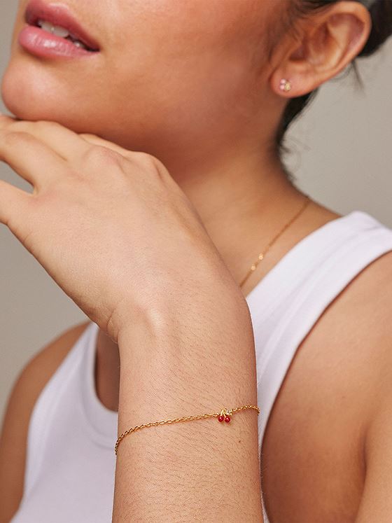ENAMEL Copenhagen Cherry Bracelet Gull