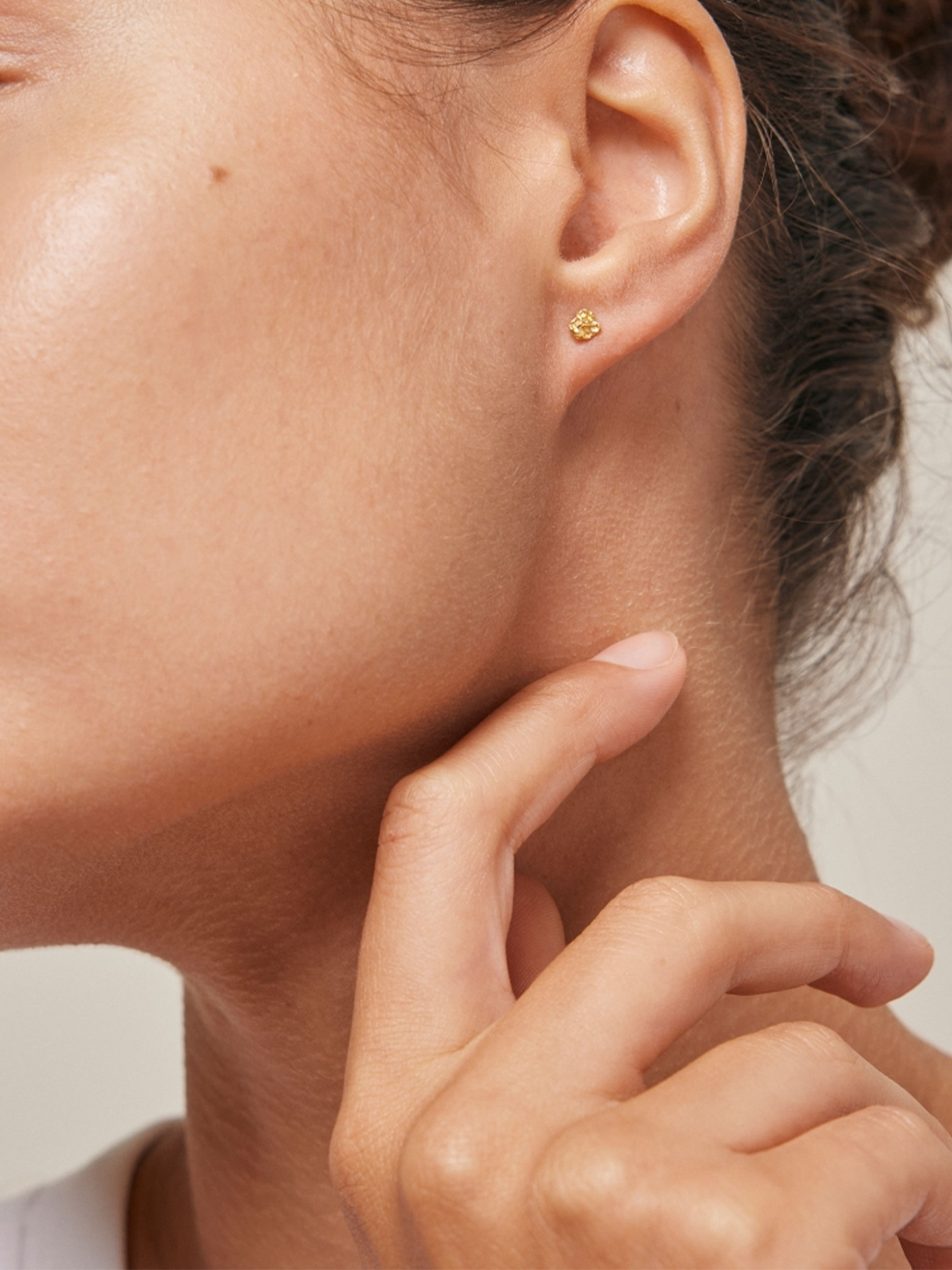 ENAMEL Copenhagen Rio Mini Studs Gull