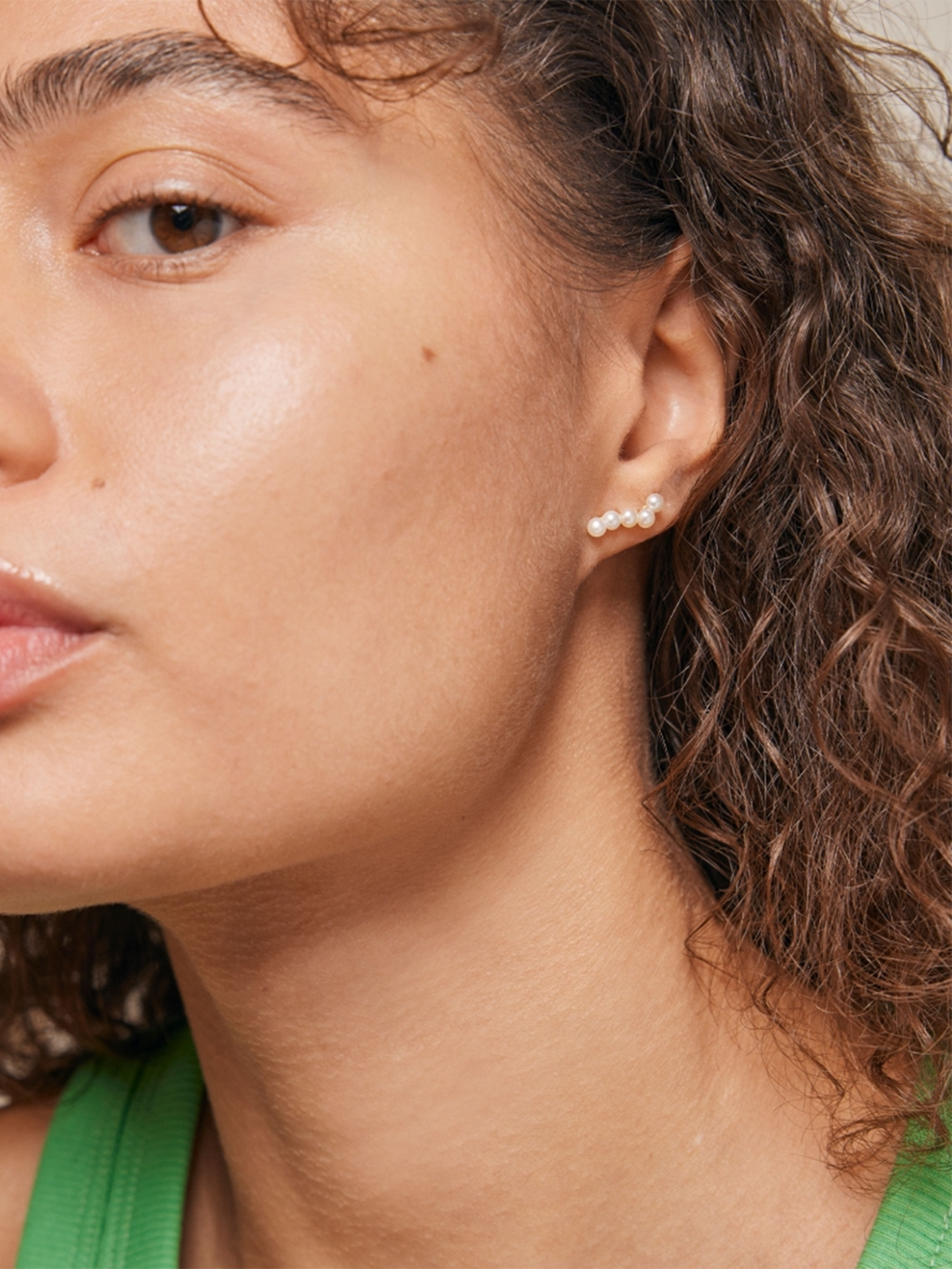 ENAMEL Copenhagen Evie Studs Gull